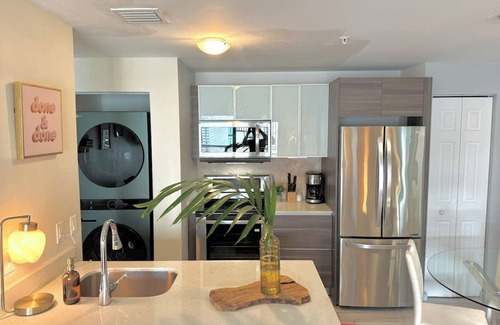 Edgewater Apartment | Penthouse, Waterviews, Private Rooftop, Free Parking,Vibrant Miami neighborhood