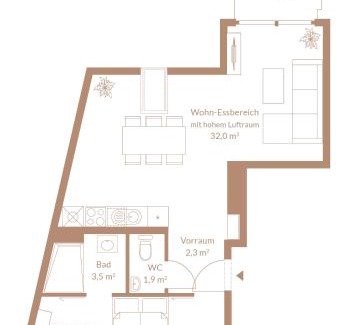Meidling Apartment | Stylish Penthouse Wien with Parking and Balcony Awaits