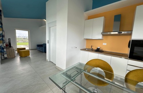 Zona XLIX Santa Maria di Galeria Bed & Breakfast | PENTHOUSE WITH EXCEPTIONAL VIEWS OF THE ROMAN COUNTRYSIDE WITH LARGE CIRCULAR TERRACE