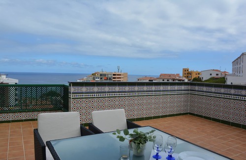 Las Caletillas Apartment | Seaside Penthouse with Pool & Free WiFi in Las Caletillas