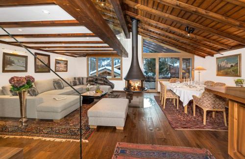 Zermatt Apartment | Stylish Penthouse Zen Zermatt near Ski Lift & Family Friendly