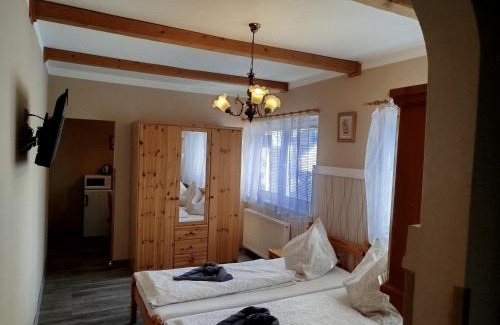 Frantiskovy Lazne House | Discover Penzion Žírovice with Hot Tub & Kitchen Access