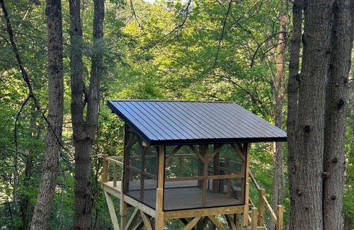 Pond Eddy RV Rental | Elevated Camping Experience at peRch'D - 10/10 Rated!