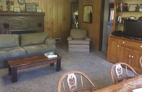 Baldwin Cabin | Charming Pere Marquette River Green Cottage - Family Friendly