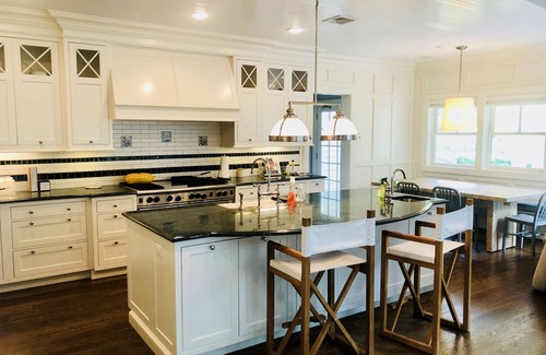 Water Mill House | Perfect Fall Family Getaway in Water Mill with Pool & Gym