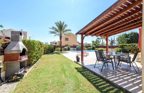 Ayia Thekla Villa | Ideal Family Retreat with Private Pool and Ocean Views