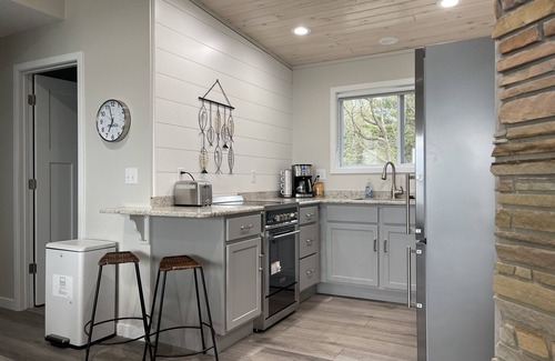 Lewiston House | Ideal Getaway by East Twin Lake - Walk to Town & Enjoy Views