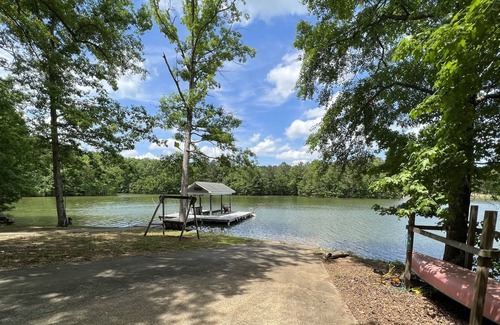 Newell House | Perfect place for large group getaway! Flat lot, Year round water and boat ramp
