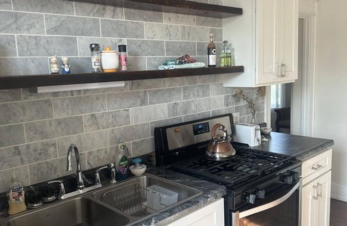 Morgantown Apartment | Prime Downtown Suite Near WVU with Hot Tub & Kitchen