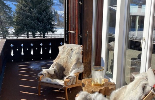 Saanen Apartment | Perfectly located within walking distance to the picturesque promenade of Gstaad