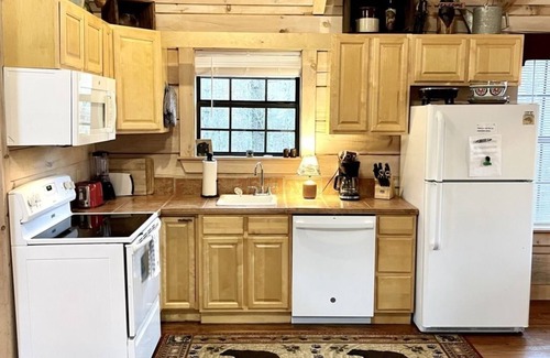 Tellico Plains Cabin | Private Studio Cabin with Hot Tub and King Bed Awaits!