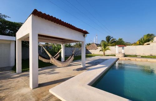 Campeche House | Oceanfront Bliss at Pergola's Road House - 8.7/10 Rated
