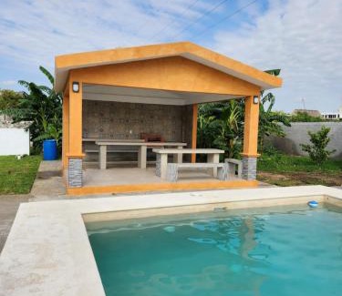 Campeche House | Oceanfront Bliss at Pergola's Road House - 8.7/10 Rated