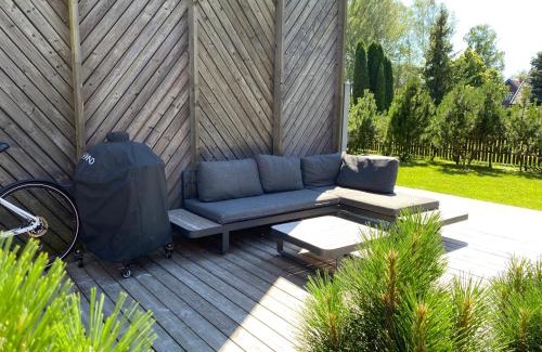 Neringa Apartment | Inviting Pervalka Apartments with Spacious Terrace Awaits