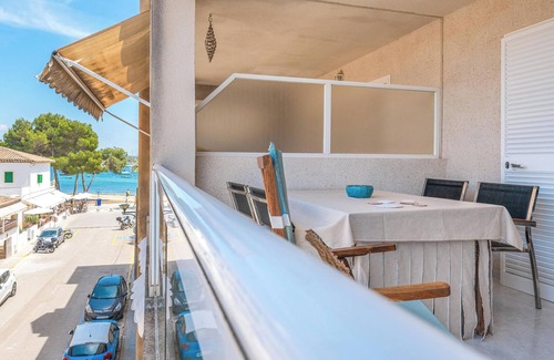 Colonia Sant Jordi Apartment | Pet-Friendly Villa Marina 34 with Sea View & Balcony