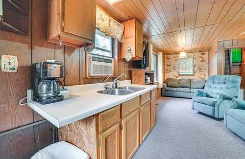 Alger Cabin | Welcoming Alger Cabin - Pet-Friendly Retreat by the River!