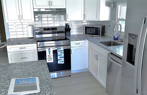 Bay City House | Pet Friendly Beach House with Ocean Views & Park Access