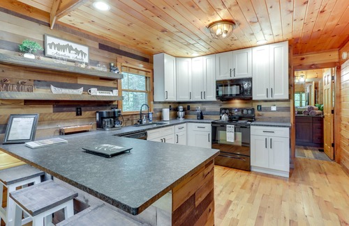 Mineral Bluff Cabin | Pet-Friendly Cabin w/Hot Tub in Mineral Bluff!