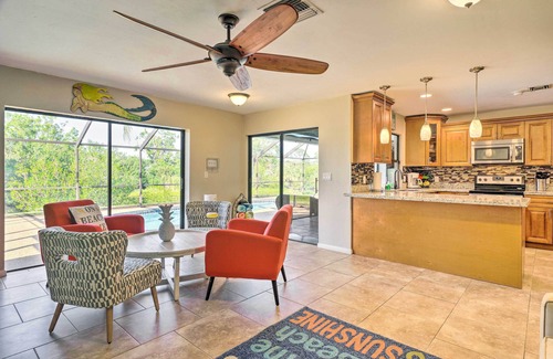Lochmoor Waterway Estates House | Pet-Friendly Fort Myers Retreat with Ocean View & Pool