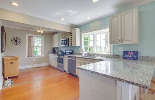 Cape Charles House | Cozy Cape Charles Retreat - 2 Mi to Beach & Ocean View