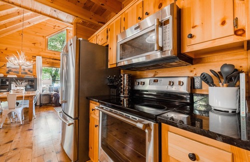Hidden Lake Cabin | Pet-Friendly Lakefront Cabin with Views & Hot Tub Escape