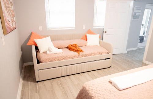Crystal Lake House | Peaceful King Bed Retreat with Office and Patio Access
