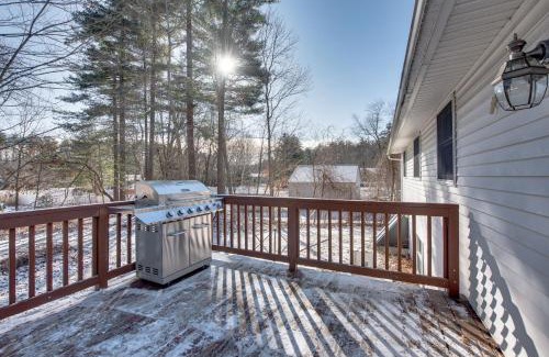 Merrimack House | Pet-Friendly Merrimack Retreat with Hot Tub & Grill Access