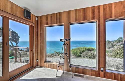 Gualala House | Pet-Friendly Oceanfront Retreat with Hot Tub & Ocean Views
