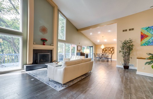 Wildwood Apartment | Cozy Pet-Friendly Retreat in Pennsylvania with Fireplace