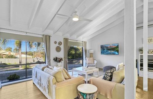 Surf Beach House | Pet-Friendly Private Retreat with Expansive Backyard Oasis