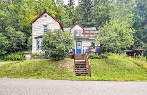 Saranac Lake House | Pet-Friendly Saranac Lake Retreat with Deck & Yard Awaits