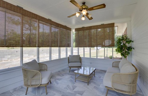 Slocomb House | Pet-Friendly Slocomb Vacation Retreat with Inviting Sunroom