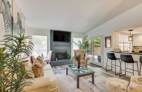 Panther Creek House | Pet-Friendly Spring Home w/Private Pool & Hot Tub