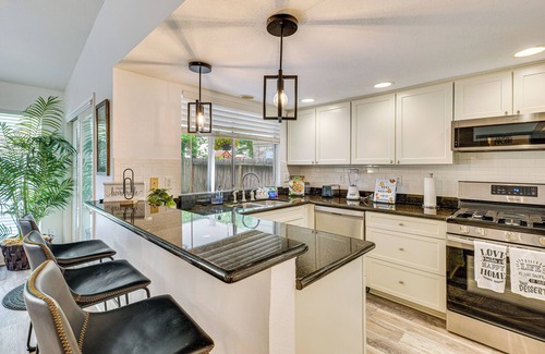 Panther Creek House | Pet-Friendly Spring Home w/Private Pool & Hot Tub