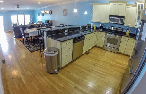 Kure Beach House | Pet-Friendly Oasis with Pool and Ocean View Awaits You