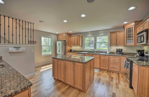 Grass Lake House | Ultimate Pet-Friendly Retreat in Grass Lake with Game Room