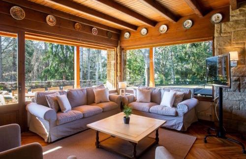 Viladrau House | Elegant Petit Castanyer: Pet-Friendly with Pool Access