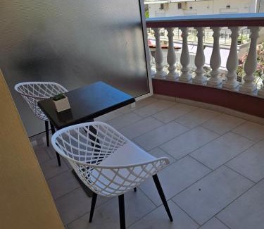 Sarti Apartment | Oceanfront Escape at Petros House: Guest Rated 9.8/10