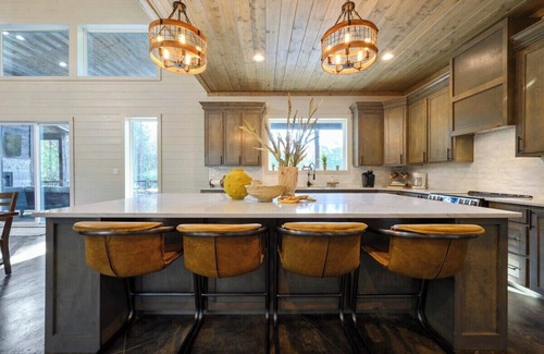Pickens Cabin | Pets | Heated Pool | Game Room | Sleeps 36