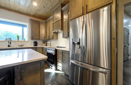 Pickens Cabin | Pets | Heated Pool | Game Room | Sleeps 36