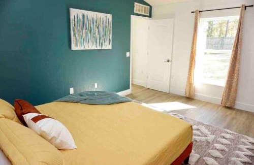 Palm Coast House | Pet-Friendly Boho Bungalow Near Beach with Game Room