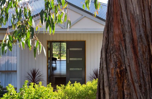 Hepburn House | Phoenix Retreat: Top-Rated Getaway with Pool & Spa