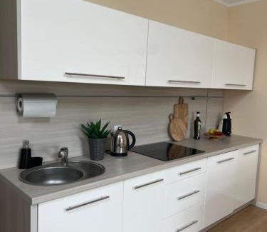 Karwia Apartment | Explore Piaski Bałtyku: Ocean View and Private Beach Access