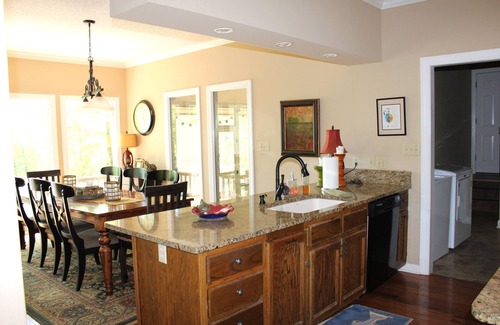 Lutts House | Scenic Pickwick Lake Front Home with Boat Dock & Family Amenities