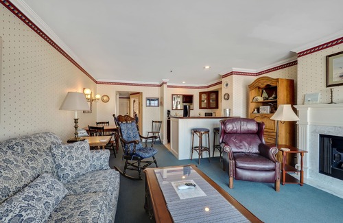 Boyne City Condo | Beachfront Condo 212 with Ocean Views in Boyne City