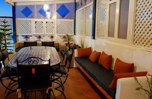 Mediterranean Coast House | Charming Moroccan House with Spa in Asilah's Old Medina