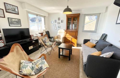 Port-Louis Apartment | Cozy T3 Retreat Facing the Sea - Pet & Child Friendly!