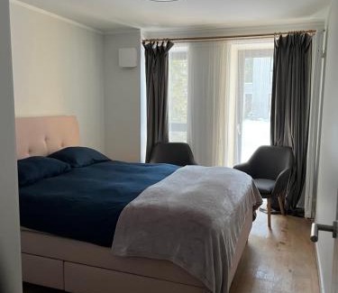 Engure Apartment | Inviting Piejūras Apartaments: 4-Star Stay with Pool Access
