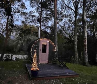 Lapinjaervi Ski Chalet | Cozy Log Cabin by the River: 4-Star Pet-Friendly Retreat