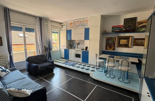 Pietra Ligure Apartment | Pietra by the sea. 30 meters from the beach. Family apartment, up to 6 people.